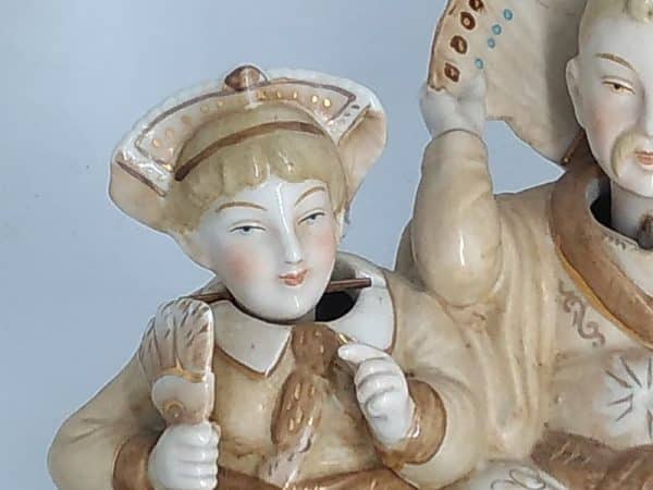 Chinese Figures Nodding Heads german figurine Antique Ceramics 5