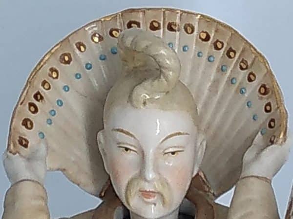 Chinese Figures Nodding Heads german figurine Antique Ceramics 6
