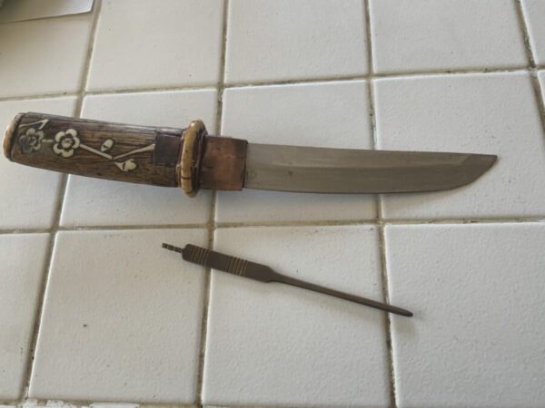 Tanto 18th century Samurai knife - Image 10