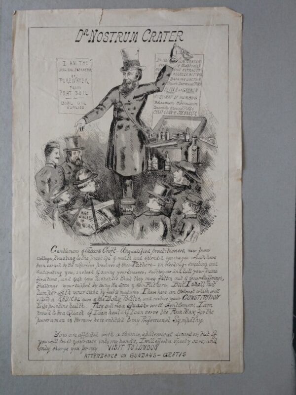 (SOLD) 10 x Satirical election Bill or fly posters 1869 – 1874 Bradford Parliamentary elections, Leeds and West Riding Conservative Antique Prints 5