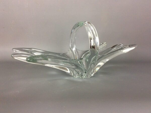 Mid Century Glass Bowl by Art Vannes, France Art Vannes Antique Glassware 7