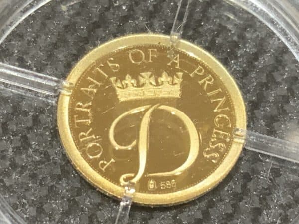 Lady Diana Spencer “ Portrait of A Princess “ Gold Coin - Image 2