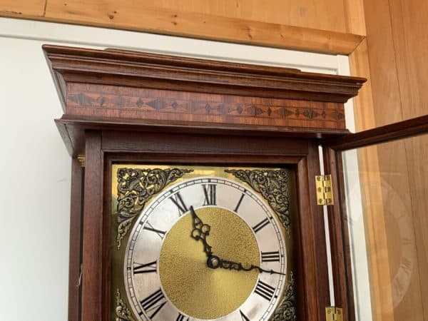 Long Cased Clock Triple Weight Driven Musical Antique Clocks 20