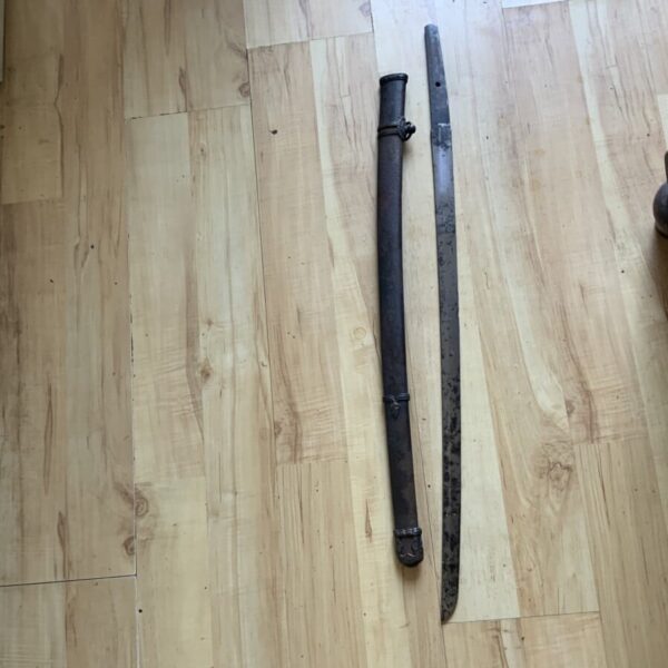 Katana Blade & Saya tang signed 18th Century - Image 7