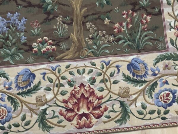 William Morris Tree of Life designed Flemish woven tapestry - Image 11
