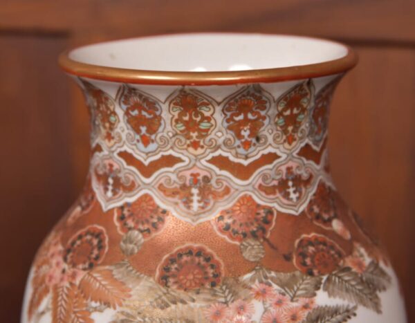 Japanese Vase SAI2604 Antique Ceramics 4