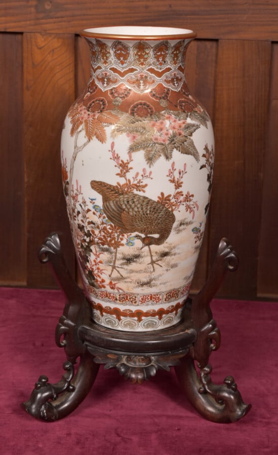 Japanese Vase SAI2604 Antique Ceramics 6