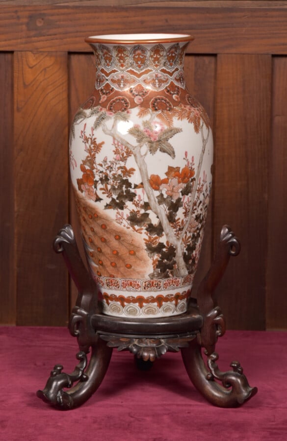 Japanese Vase SAI2604 Antique Ceramics 8