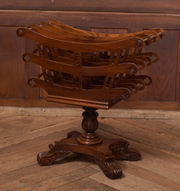 Victorian Mahogany Canterbury/ Magazine/ Music Rack SAI1340 - Image 2