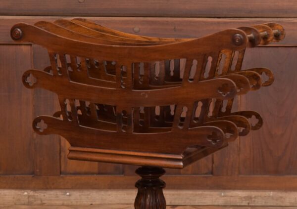 Victorian Mahogany Canterbury/ Magazine/ Music Rack SAI1340 - Image 4