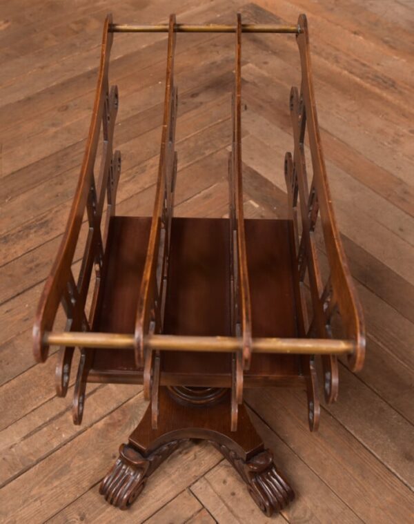 Victorian Mahogany Canterbury/ Magazine/ Music Rack SAI1340 - Image 10