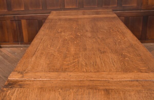 Edwardian Oak Pull Out Table SAI2679 - Image 11