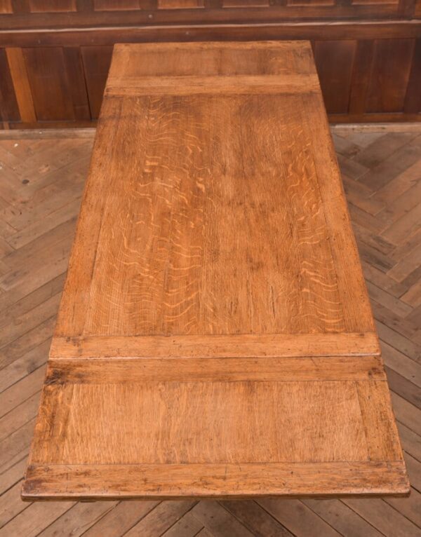 Edwardian Oak Pull Out Table SAI2679 Antique Tables 14
