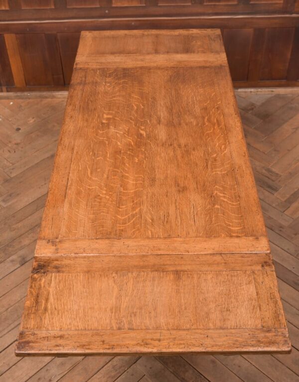 Edwardian Oak Pull Out Table SAI2679 - Image 12