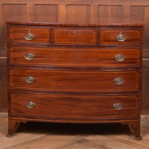 Georgian Bow Front Chest Of Drawers SAI2680 Antique Chest Of Drawers