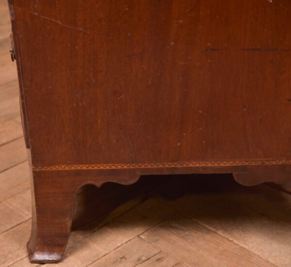 Georgian Bow Front Chest Of Drawers SAI2680 - Image 12