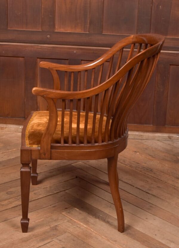 Edwardian Mahogany Elbow Chair SAI2683 Antique Chairs 10