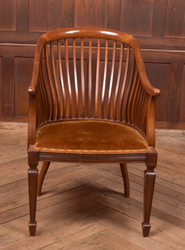 Edwardian Mahogany Elbow Chair SAI2683 Antique Chairs 16