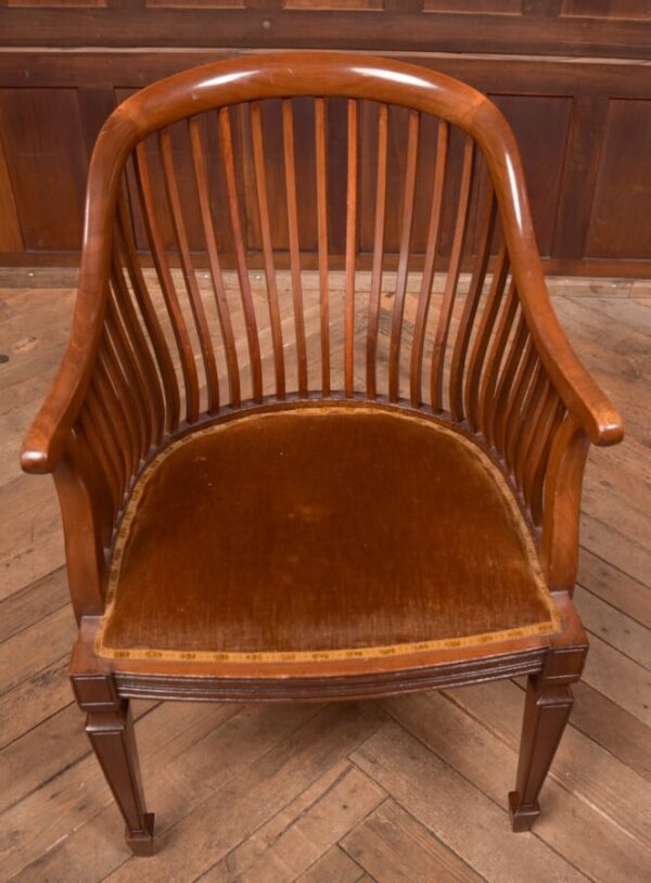 Edwardian Mahogany Elbow Chair SAI2683 Antique Chairs 14