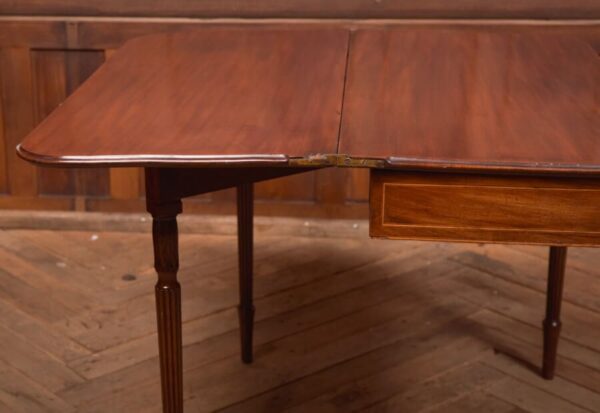 Regency Mahogany Fold Over Tea Table SAI2688 Antique Tables 17