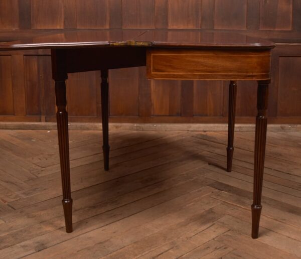 Regency Mahogany Fold Over Tea Table SAI2688 - Image 16