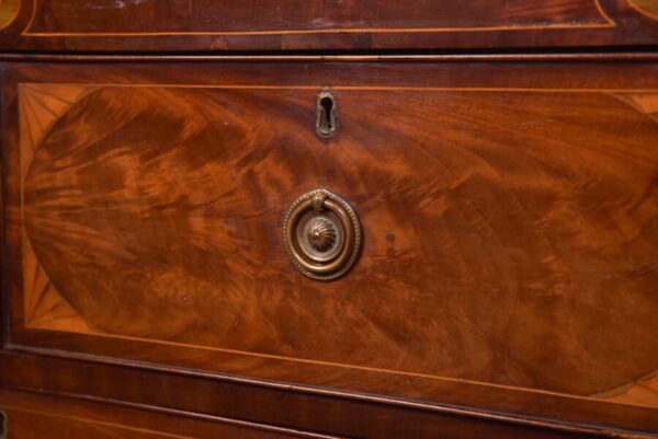 Georgian Mahogany Linen Press SAI2700 - Image 4