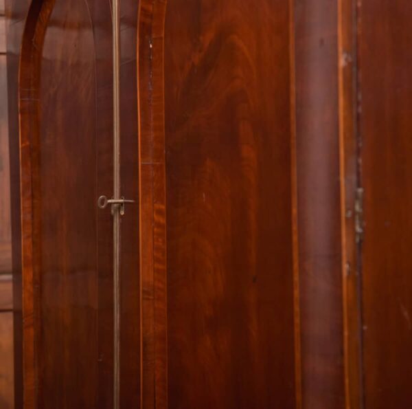 Georgian Mahogany Linen Press SAI2700 - Image 19