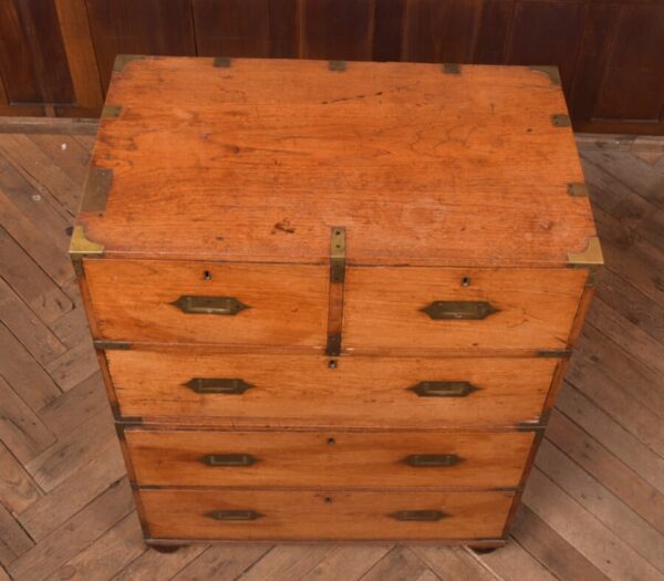 Camphor Wood Campaign Chest Of Drawers SAI2709 Antique Draws 10
