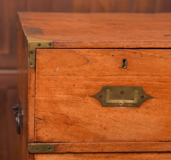 Camphor Wood Campaign Chest Of Drawers SAI2709 - Image 6