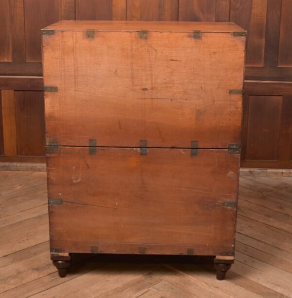 Camphor Wood Campaign Chest Of Drawers SAI2709 Antique Draws 19