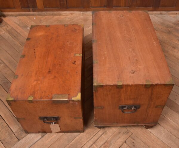 Camphor Wood Campaign Chest Of Drawers SAI2709 - Image 20