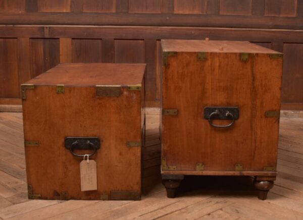 Camphor Wood Campaign Chest Of Drawers SAI2709 - Image 21