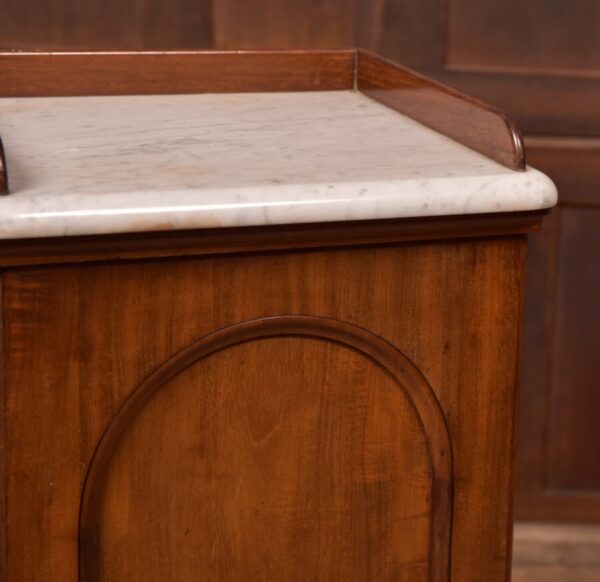 Victorian Mahogany Bedside Cabinet / Pot Cupboard SAI2707 - Image 2