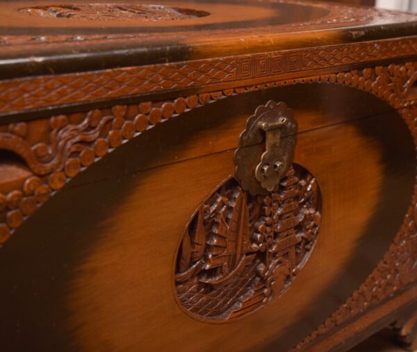 Chinese Camphor Wood Storage / Blanket Box SAI2697 - Image 3