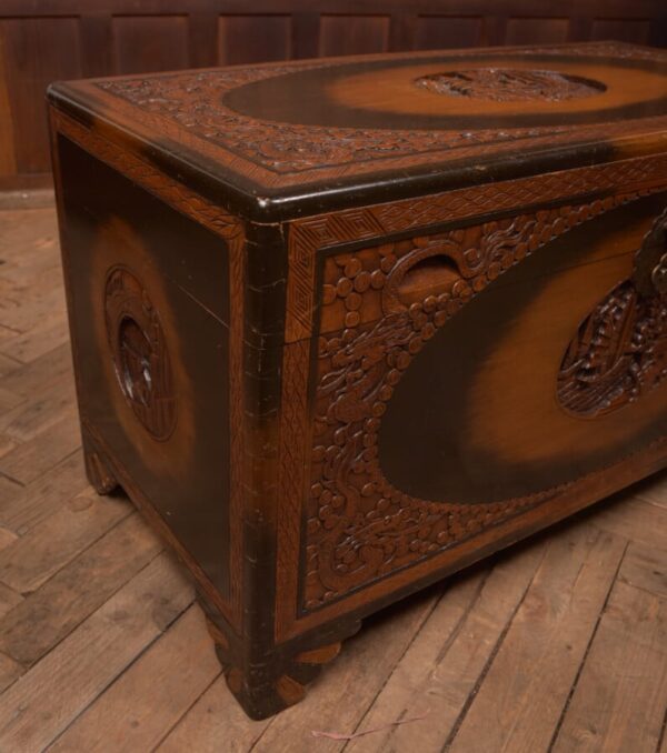 Chinese Camphor Wood Storage / Blanket Box SAI2697 - Image 4