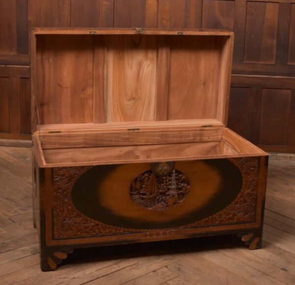 Chinese Camphor Wood Storage / Blanket Box SAI2697 Antique Chests 7