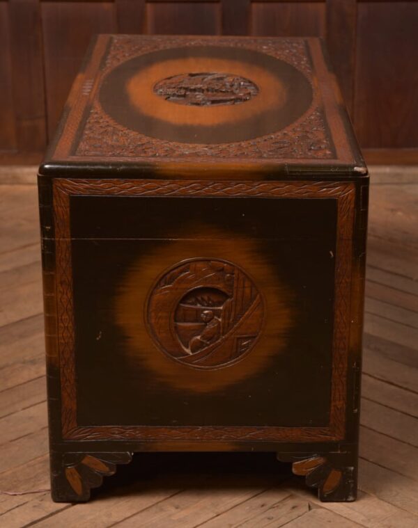 Chinese Camphor Wood Storage / Blanket Box SAI2697 - Image 18