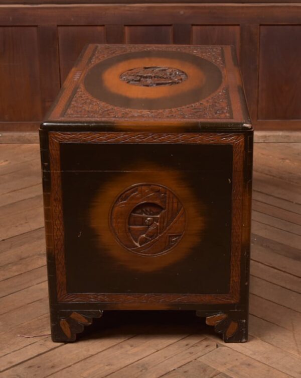 Chinese Camphor Wood Storage / Blanket Box SAI2697 - Image 19