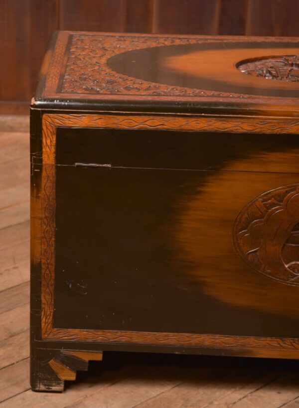 Chinese Camphor Wood Storage / Blanket Box SAI2697 - Image 21