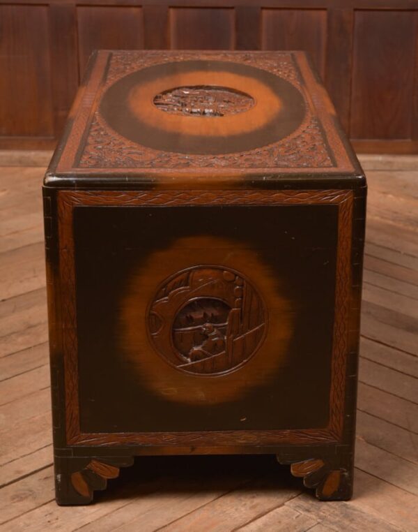 Chinese Camphor Wood Storage / Blanket Box SAI2697 - Image 23
