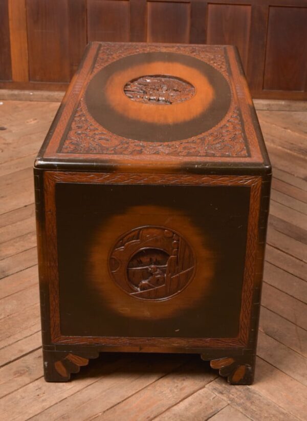 Chinese Camphor Wood Storage / Blanket Box SAI2697 - Image 24