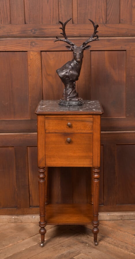 Victorian French Bedside Cabinet / Pot Cupboard SAI2705 Antique Cupboards 3
