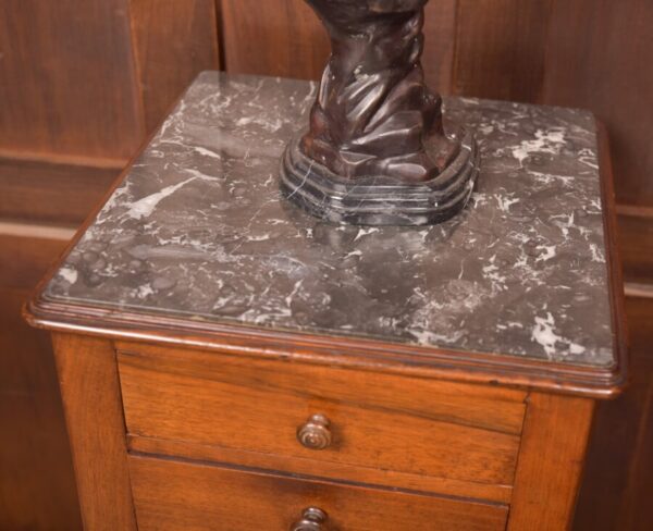 Victorian French Bedside Cabinet / Pot Cupboard SAI2705 - Image 2