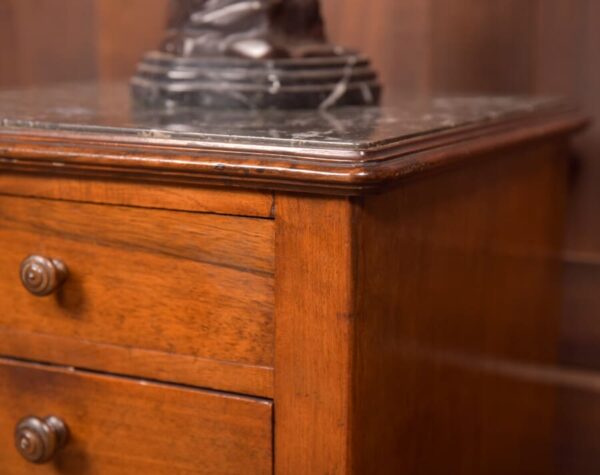 Victorian French Bedside Cabinet / Pot Cupboard SAI2705 - Image 5