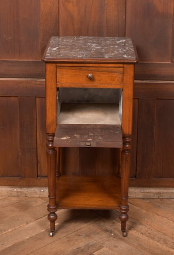 Victorian French Bedside Cabinet / Pot Cupboard SAI2705 - Image 8
