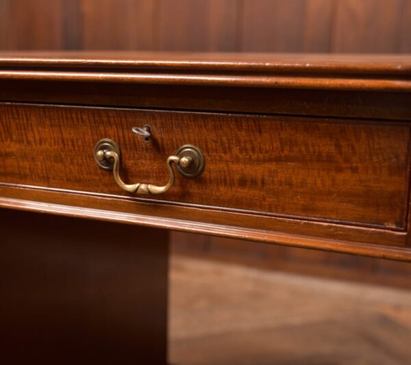 Edwardian Mahogany Knee Hole Writing Desk SAI2695 - Image 4