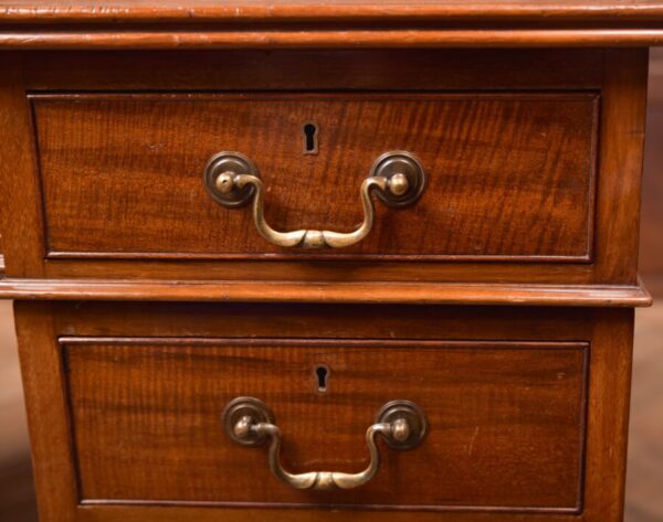 Edwardian Mahogany Knee Hole Writing Desk SAI2695 - Image 6