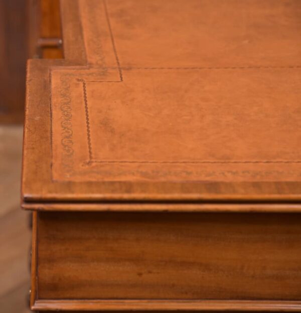 Edwardian Mahogany Knee Hole Writing Desk SAI2695 - Image 16