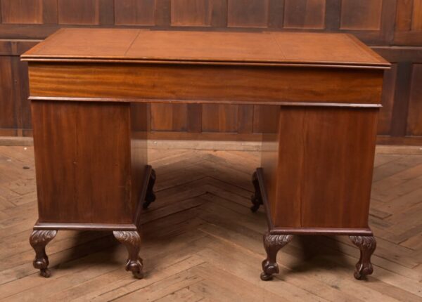Edwardian Mahogany Knee Hole Writing Desk SAI2695 - Image 17