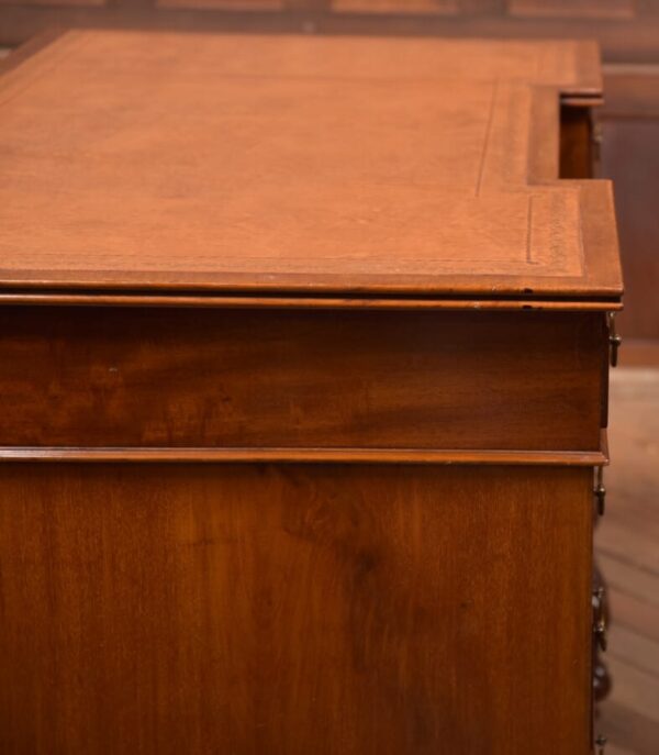 Edwardian Mahogany Knee Hole Writing Desk SAI2695 - Image 19